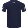 Pro Standard Mens Mens NHL Classic Chenille Cotton Single Jersey Short Sleeve Tee(Midnight Navy)