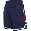 Pro Standard Mens NBA Classic Chenille Cotton Double Knit Athletic Short(Midnight Navy)