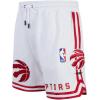Pro Standard Mens NBA Classic Chenille Cotton Double Knit Athletic Short(White/Red)