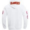 Pro Standard Mens NBA Classic Chenille Double Knit Pull Over Hoodie(White)