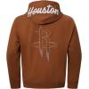 Pro Standard Mens NBA Reverse French Terry Pull Over Hoodie(Clay Brown)