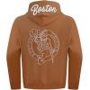 Pro Standard Mens NBA Reverse French Terry Pull Over Hoodie(Clay Brown)