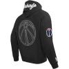 Pro Standard Mens NBA Reverse French Terry Pull Over Hoodie(Gray)
