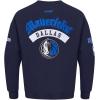 Pro Standard Mens NBA Reverse French Terry Pull Over Hoodie(Midnight Navy)