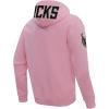 Pro Standard Mens NBA Reverse French Terry Pull Over Hoodie(Pink)