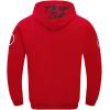 Pro Standard Mens NBA Reverse French Terry Pull Over Hoodie(Red)
