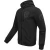 Pro Standard Mens NBA Reverse French Terry Pull Over Hoodie(Triple Black)