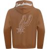Pro Standard Mens NBA Reverse French Terry Pull Over Hoodie(Triple Black)