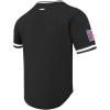 Pro Standard NBA Mens Mens NBA Classic Chenille Cotton Double Knit Short Sleeve Tee(Black)