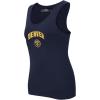 Pro Standard NBA Womens Womens NBA Classic Chenille Cotton Tank Top(Midnight Navy)