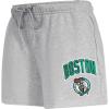Pro Standard NBA Womens Womens NBA Classic Chenille Fleece Fleece Short(Heather Grey)
