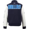 Pro Standard NBA boys Pro Standard Big Boys Nba Classic Chenille Wool Varsity Jacket(Midnight Navy/White)