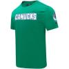 Pro Standard NHL Mens Mens NHL Classic Chenille Short Sleeve Tee(Kelly Green)