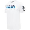 Pro Standard NHL Mens Mens NHL Classic Chenille Short Sleeve Tee(White)