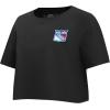 Pro Standard NHL Womens Pro Standard Womens NHL Classic Chenille Short Sleeve Boxy Tee(Black)