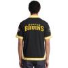 Pro Standard NHL mens Mens Nhl Classic Chenille Cotton Double Knit Button Down(Black/Yellow)