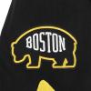 Pro Standard NHL mens Mens Nhl Classic Chenille Cotton Double Knit Button Down(Black/Yellow)