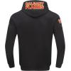 Pro Standard NHL mens Mens Nhl Classic Chenille Cotton Double Knit Pull Over Hoodie(Black)
