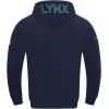Pro Standard WNBA mens Mens Wnba Classic Chenille Cotton Double Knit Pull Over Hoodie(Midnight Navy)