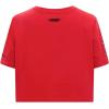Pro Standard Women’s College Classic Chenille Short Sleeve Boxy Tee(Red)