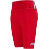 Pro Standard Womens NBA Classic Chenille Cotton Span Bike Short(Red)