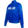 Pro Standard Womens NFL Classic Chenille Satin Jacket(Blue)