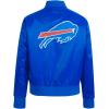 Pro Standard Womens NFL Classic Chenille Satin Jacket(Blue)