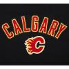 Pro Standard Womens NHL Classic Chenille Brushed Back French Terry Crewneck Sweatshirt(Black)
