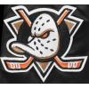 Pro Standard Womens NHL Classic Chenille Satin Satin Jacket(Black)