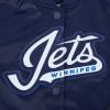 Pro Standard Womens NHL Classic Chenille Satin Satin Jacket(Midnight Navy)