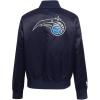 Pro Standard womens Pro Standard Womens Nba Classic Chenille Satin Jacket(Midnight Navy)