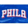 Pro Standard womens Pro Standard Womens Nba Classic Chenille Satin Jacket(Royal Blue)