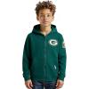 Pro Standard Big Boys NFL Classic Chenille Full Zip Hoodie(Forest Green)