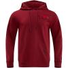 Pro Standard Mens College Classic Chenille Cotton Double Knit Pull Over Hoodie(Cardinal Red)