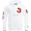 Pro Standard Mens NBA Classic Chenille Double Knit Pull Over Hoodie(White)