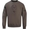 Pro Standard Mens NBA Reverse French Terry Pull Over Hoodie(Dark Taupe)