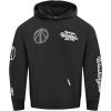 Pro Standard Mens NBA Reverse French Terry Pull Over Hoodie(Gray)