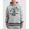 Pro Standard Mens NBA Reverse French Terry Pull Over Hoodie(Heather Gray/Black)