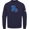 Pro Standard Mens NBA Reverse French Terry Pull Over Hoodie(Midnight Navy)