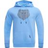 Pro Standard Mens NBA Reverse French Terry Pull Over Hoodie(University Blue)