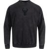 Pro Standard Mens NBA Reverse French Terry Pull Over Hoodie(Washed Black)