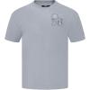 Pro Standard NBA Mens Mens NBA Neutral Cotton Short Sleeve Tee(Dark Heather Gray)