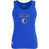 Pro Standard NBA Womens Womens NBA Classic Chenille Cotton Tank Top(Royal Blue)