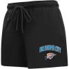 Pro Standard NBA Womens Womens NBA Classic Chenille Fleece Fleece Short(Black)