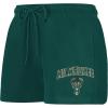 Pro Standard NBA Womens Womens NBA Classic Chenille Fleece Fleece Short(Forest Green)