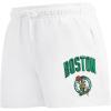 Pro Standard NBA Womens Womens NBA Classic Chenille Fleece Fleece Short(White)