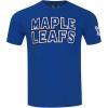 Pro Standard NHL Mens Mens NHL Classic Chenille Short Sleeve Tee(Dodger Blue)