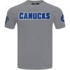 Pro Standard NHL Mens Mens NHL Classic Chenille Short Sleeve Tee(Gray)