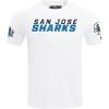 Pro Standard NHL Mens Mens NHL Classic Chenille Short Sleeve Tee(White)