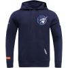 Pro Standard WNBA mens Mens Wnba Classic Chenille Cotton Double Knit Pull Over Hoodie(Midnight Navy)